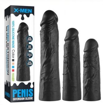 black penis sleeve for men